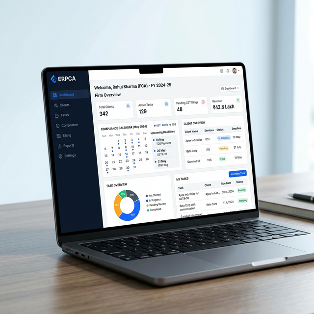 ERPCA CA Practice Management Platform